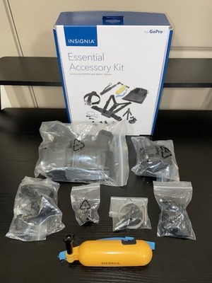 Insignia Essential Accessory Kit for GoPro   12 Piece Set
