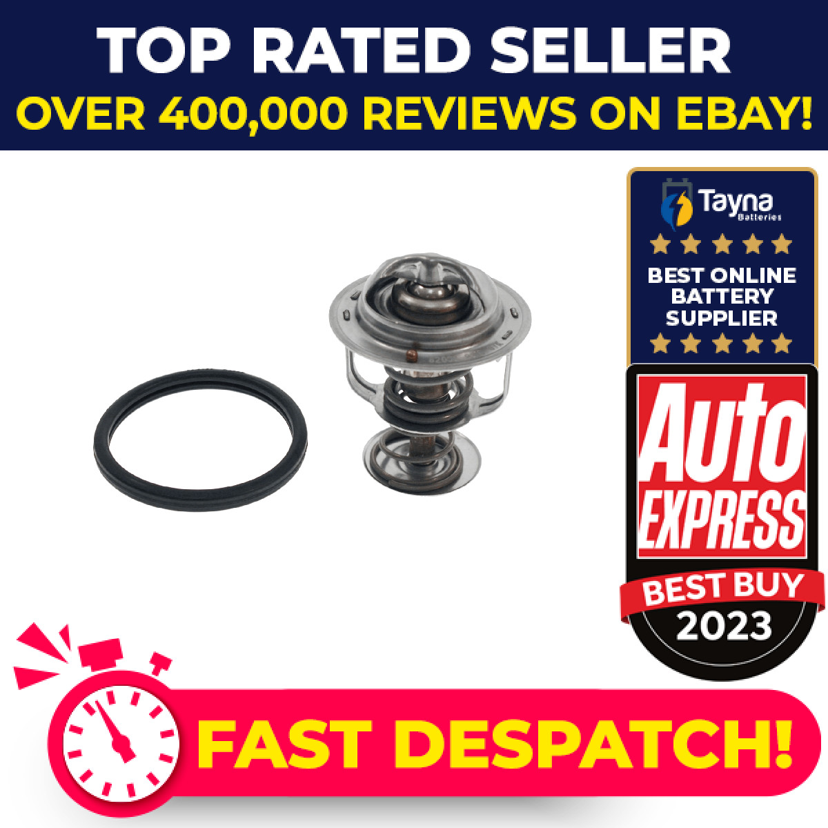 Coolant Thermostat fits DAIHATSU CUORE Mk7 1.0 2007 on 1KR-FE Blue Print Quality