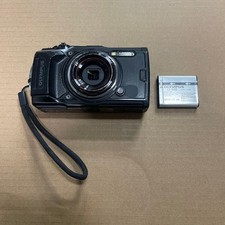 OLYMPUS Tough TG-6 IM015 Compact Digital Camera Black Used Condition
