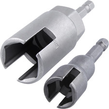 2 Pack Power Wing Nut Driver Set (2 Size 12Mm, 19Mm) | for Panel Nuts C Hook Bol