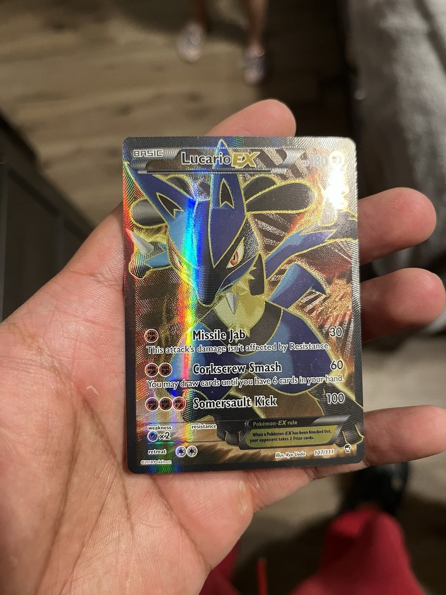 ルカリオEX Lucario EX #107 Lucario EX #107 Prices | Pokemon Furious Fists | Pokemon Cards