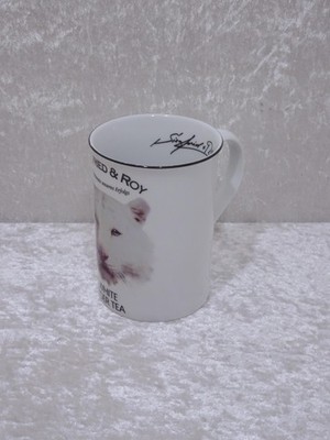 Siegfried & Roy White Tiger Tea Mahlwerck Porzellan Kaffeetasse Becher - Vintage