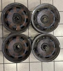 Set 4 Steel Original Wheels 4x108 15" for Citroen and Peugeot Used
