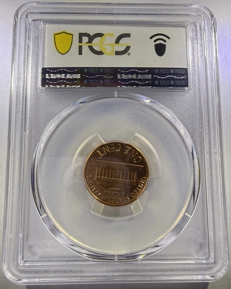1986 Lincoln Memorial Penny Cent 1C - PCGS MS67RD - Image 4 of 4