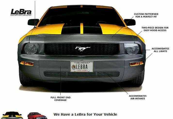 Front End Bumper Hood Mask Bra Cover Lebra for 1991 1992 Chevy Camaro RS Z28 - Image 3 of 4