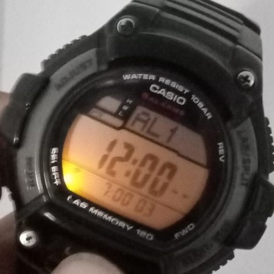Casio Tough Solar W-S220 Quartz 3271 Digital Vintage Men's Watch