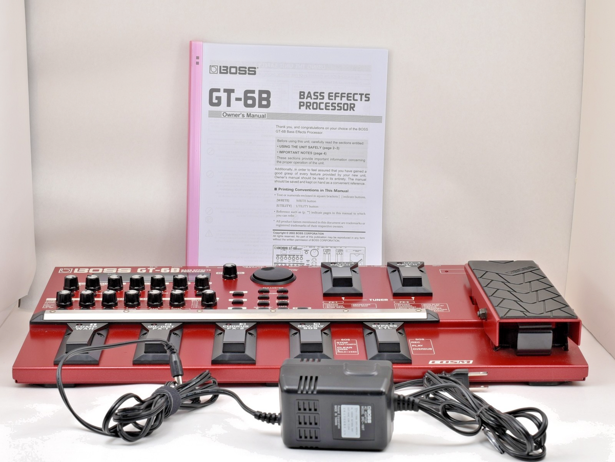 Boss GT-6B Multi-Effects Guitar Effect Pedal for sale online | eBay