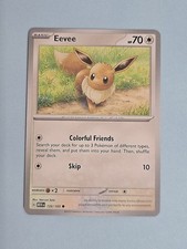 2023 Eevee 133/165 - Scarlatto e Viola 151 - Carta TCG Pokémon come nuova/come nuova