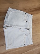 Matilda Jane Clothing White Shorts Size 14 NWOT Adjustable Waist
