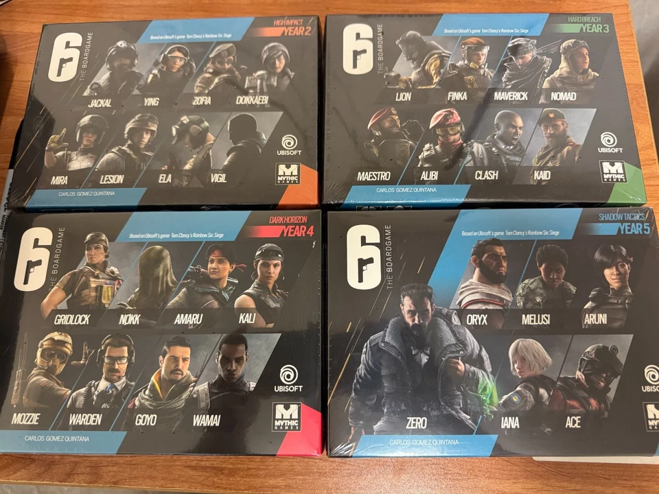Rainbow Six: Siege Board Game Bundle: core game, years 2-5 and map pack 1-3 - Image 2 of 3