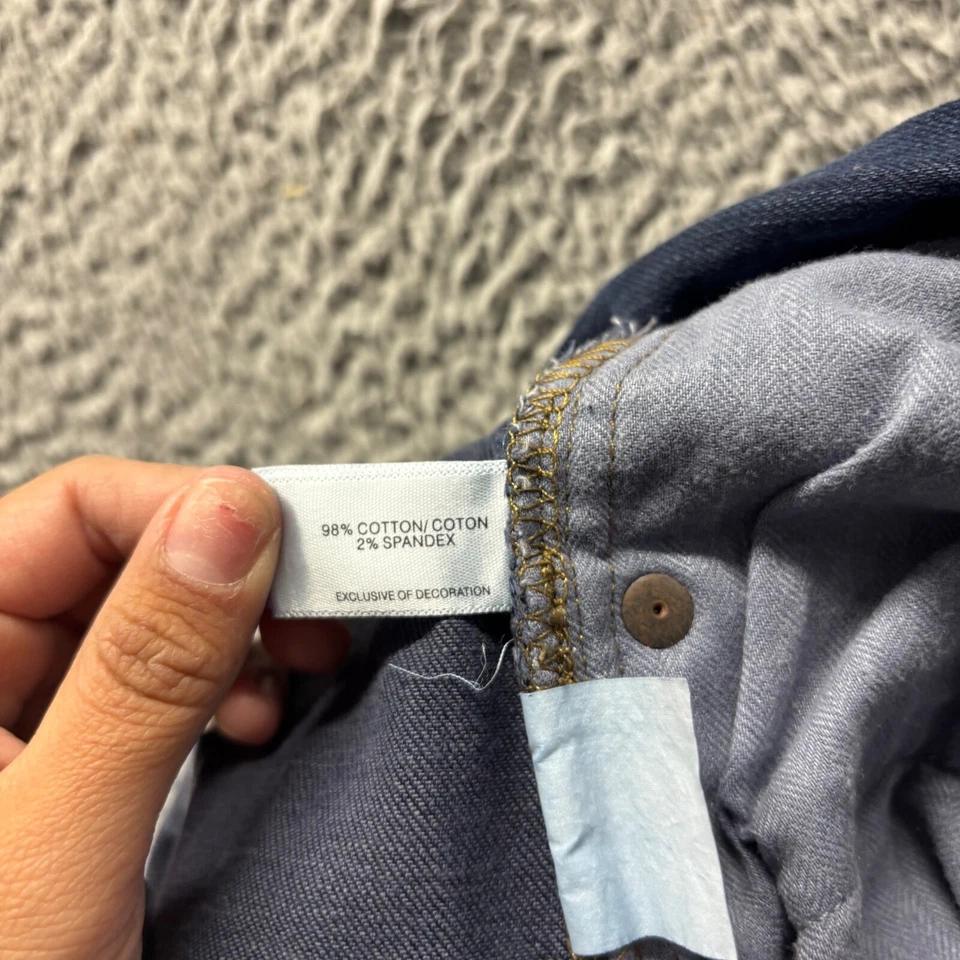 Pantalones de mezclilla Cutter Buck Greenwood para hombre 42x30 azul lavado medio algodón relajado recto Foto 4 de 4