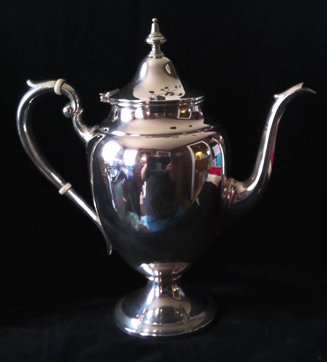 Gorham Sterling Silver Puritan Coffee Tea Pot Sugar Creamer Gorham Sterling Silver Puritan Coffee Tea Pot Sugar Creamer