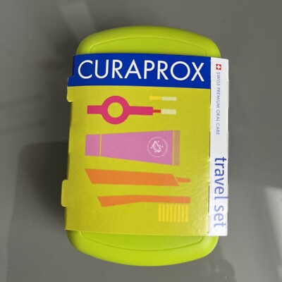 Curaprox Dental Care Travel Kit-Toothbrush,Toothpaste,Interdental Sensitive Gums