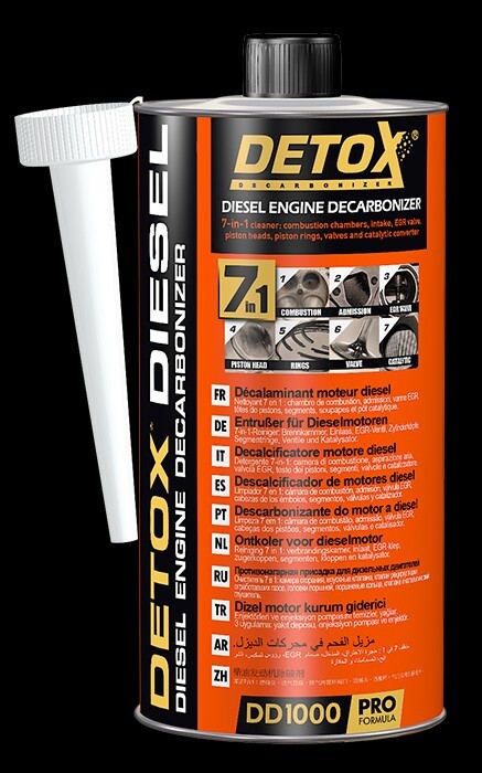 Supprimer les fumées noires avec le décalaminant diesel WARM UP 1L 7 Actions
