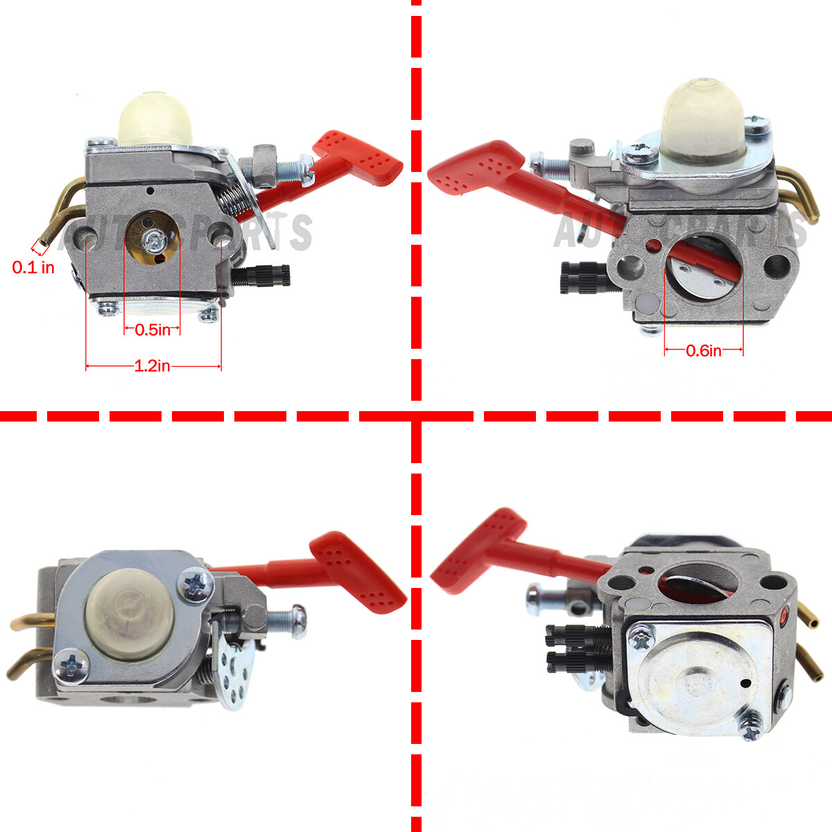Carburatore Per Homelite Xl12 Kit Carburatore Walbro K10-SDC - Per - Foto 12