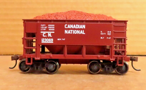 ATHEARN/ROUNDHOUSE 87154 CANADIENSE NACIONAL 24 MINE CAR #123069 ESCALA HO | Zustand: Used