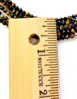 HSN Jay King Sterling Silver 5-Row Tiger Eye Gemstone 18" Bead Necklace — photo 5