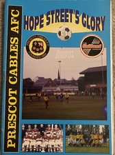 Prescot Cables v Leek Town 08/09/03 ( UniBond League Division One )