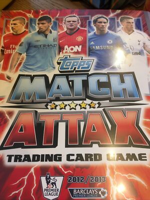 Fünf Topps Match Attax Football Trading Football Karten 2012/13 Special Foil Karten