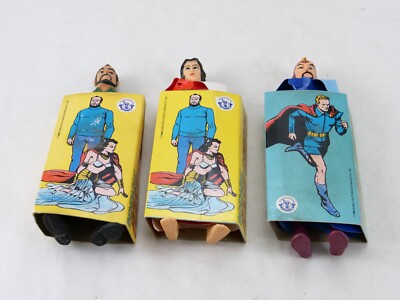 Brabo King Features Flash Gordon Biegbar Bündel 3 Figuren 13 CM IN Kasten 1980