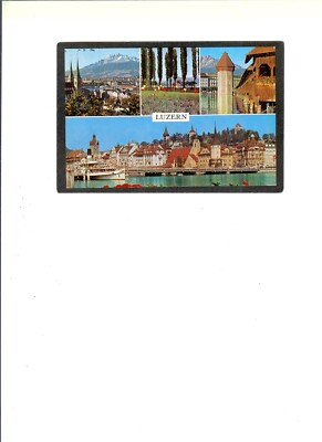 SWITZERLAND PC ''Local Scene, Luzern''  UNUSED  No Writing  CLEAN
