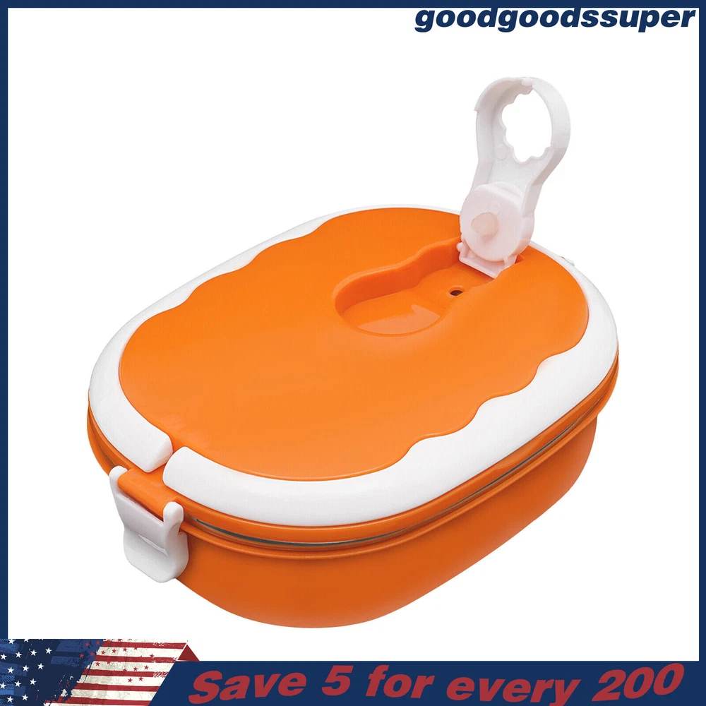 Lunch Box 0.9L/30.4oz Warmer Bento Box Portable Food Container Stainless Steel Lunch Box 0.9L/30.4oz Warmer Bento Box Portable Food Container Stainless Steel