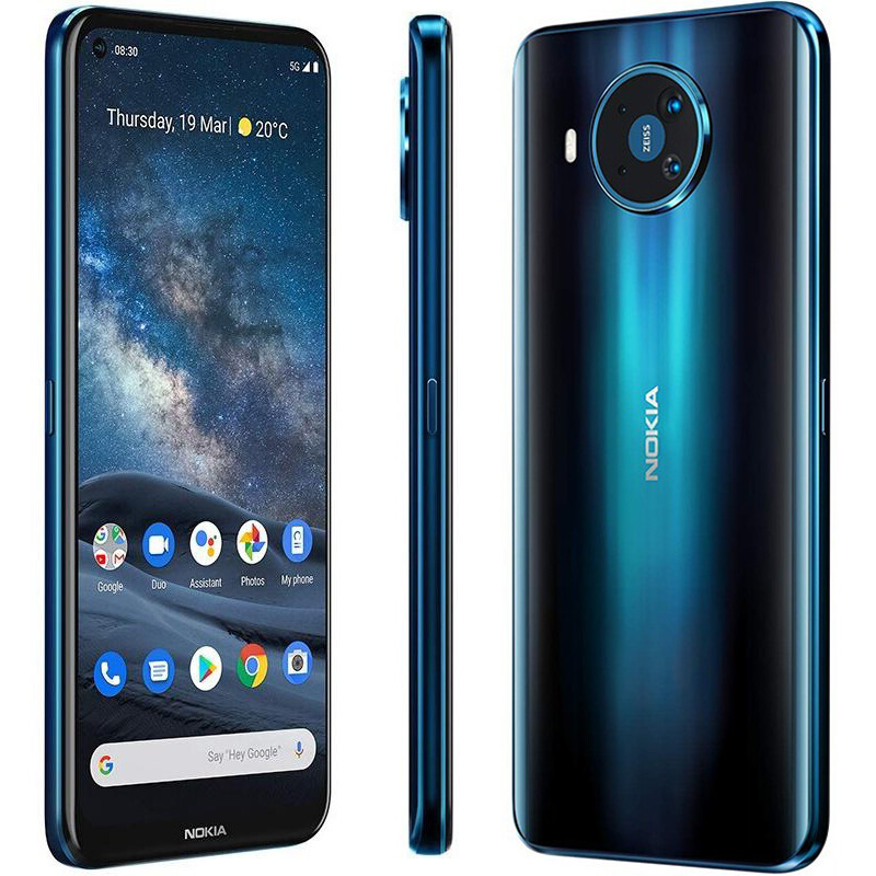 Original Nokia 8.3 5G 5G 128GB Single SIM 6.81" 64MP SmartPhone OPEN BOX BLUE US