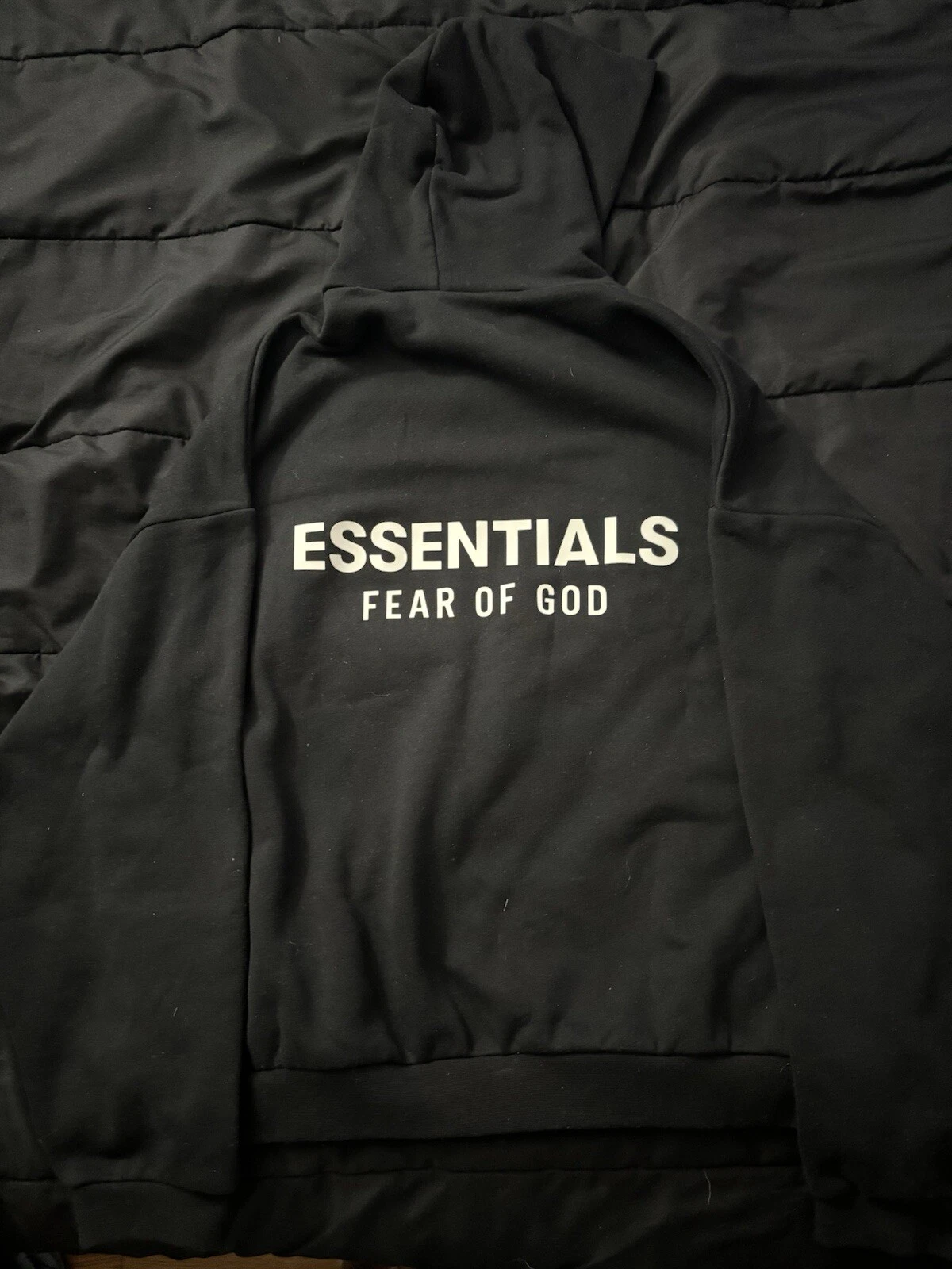FEAR OF GOD felpa con cappuccio piccola essentials paura di dio
