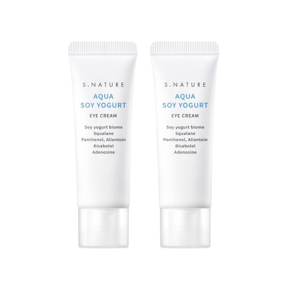 Крем для глаз с соевым йогуртом S.NATURE Aqua, 25 г + НАБОР из 25 г