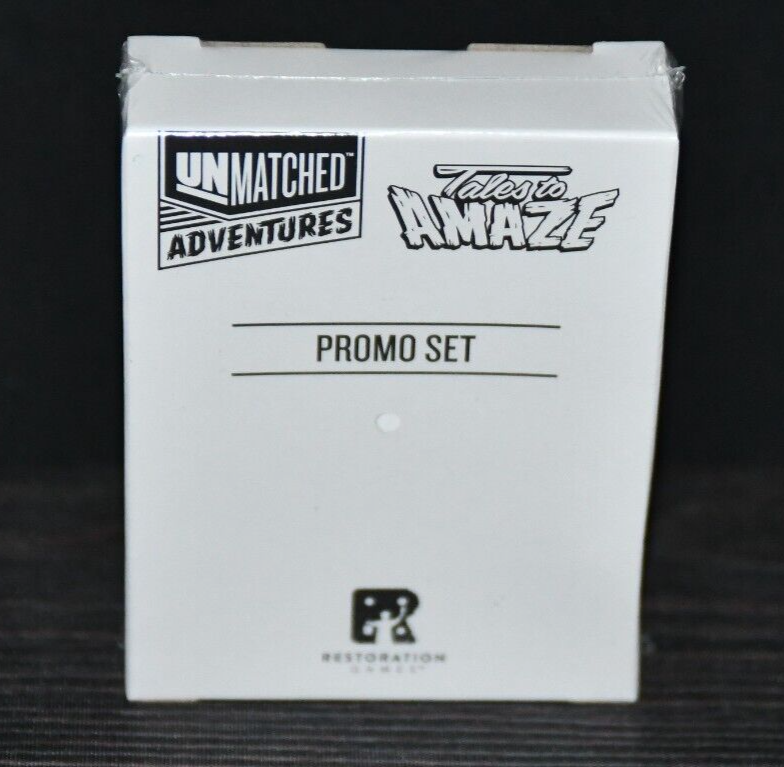 Unmatched Adventures Tales to Amaze Kickstarter Exclusive Promo Pack