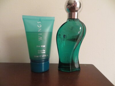 Vintage Wings by Giorgio Beverly Hills After Shave Men 1.7 oz + shower gel 1.7