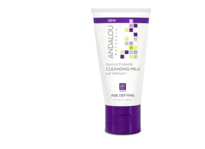 Apricot Probiotic Cleansing Milk Travel Size Andalou Naturals 1.7 fl oz Liquid