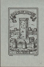 ex-libris Nils Olof Hilmer (1957)