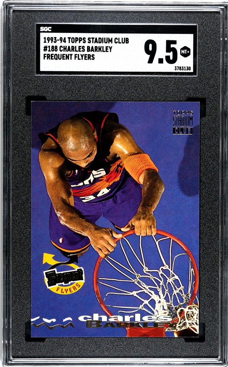 1993-1994 Topps Stadium Club #188 Charles Barkley Frequent Flyers