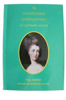 Unbeabsichtigte Folgen einer georgischen Nebenhandlung, Paul Donovan, signiert vom Autor