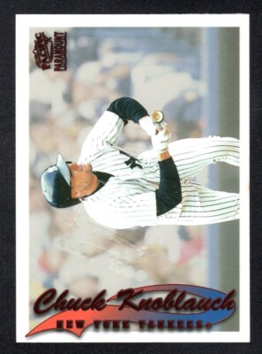 Chuck Knoblauch Embossed 1999 Pacific Paramount #163 Copper All-Star Game A-04