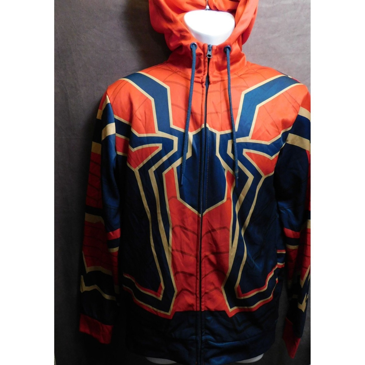 Marvel Avengers Infinity War Iron Spiderman Hoodie View 2