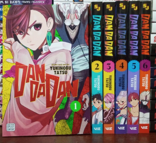 Juego Manga Completo DanDaDan Vol. 1-6 Yukinobu Tatsu Inglés *NUEVO* - Imagen 1 de 5