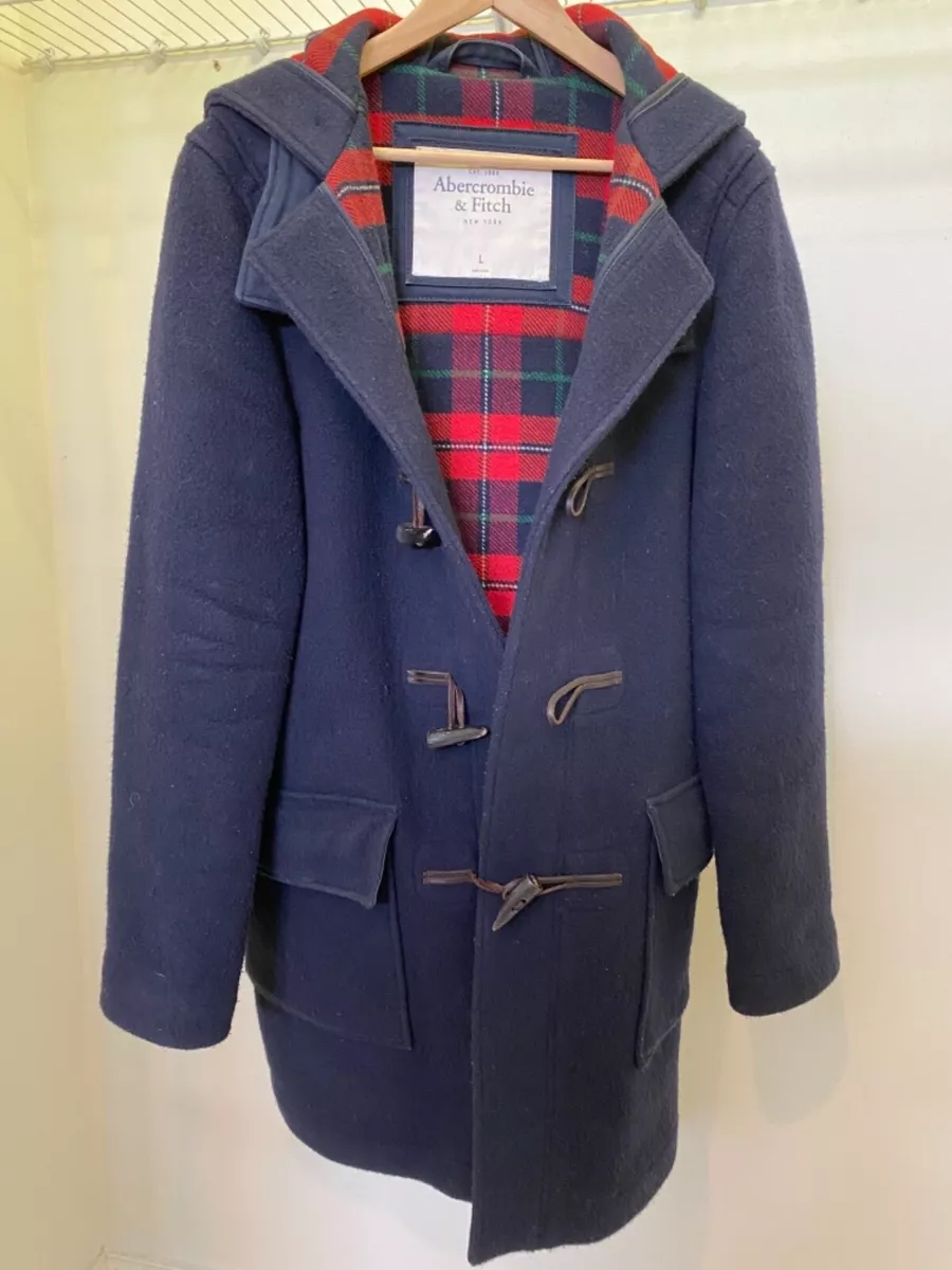 Abercrombie mens peacoat cheap