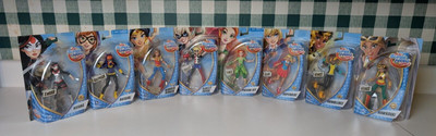 Rare DC Super Hero Girls 6'' Dolls  NEW COMPLETE  8 In Set  Mattel, Warner Bros..