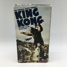 King Kong, the original uncut version, 1933, B&W, VHS Nostalgia  Merchant 86112050133