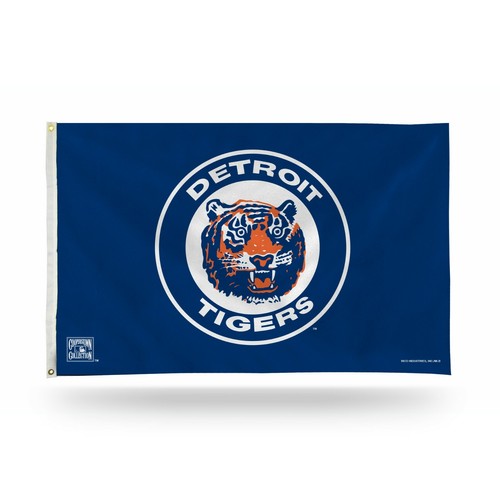 3x5 outdoor Flag - Mlb Baseball - Detroit Tigers - Cooperstown