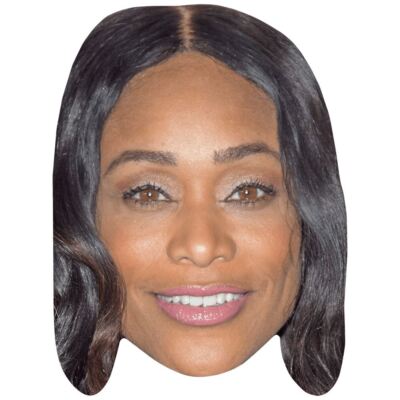 Tamisha Akbar (Smile) Big Head. Larger than life mask.