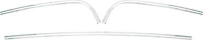 1970-71 Challenger Cabrio Dachabdeckung Wannenform Set Mit Clip 3-Teile Set