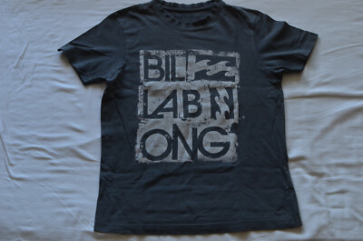 BILLABONG | T-Shirt | Kurzarm | Grau | mit Aufdruck | Gr. S | Herren