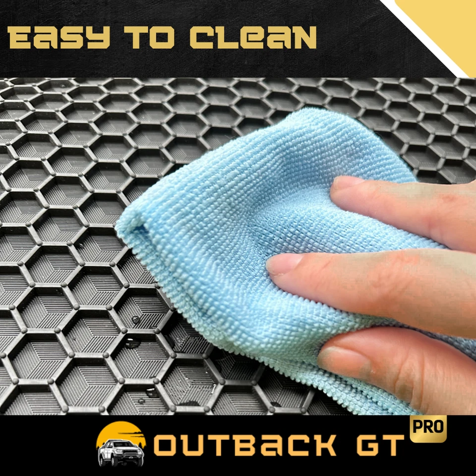 6D PRO Car Floor Mats for Hyundai iX35 2010-2015-Black-Outback GT - image 4 of 4