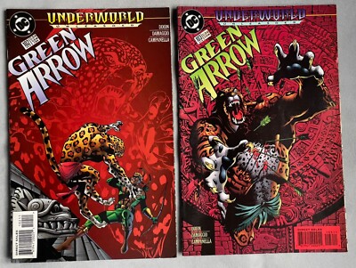 Green Arrow #102 & 103 ''Underworld Unleashed''-issues, DC Comics 1995, VF