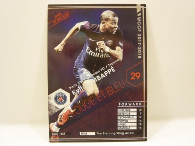 Panini WCCF 2017-18 SOC Kylian Mbappe 1998 France　No.29 PSG Rookie Stars of Club