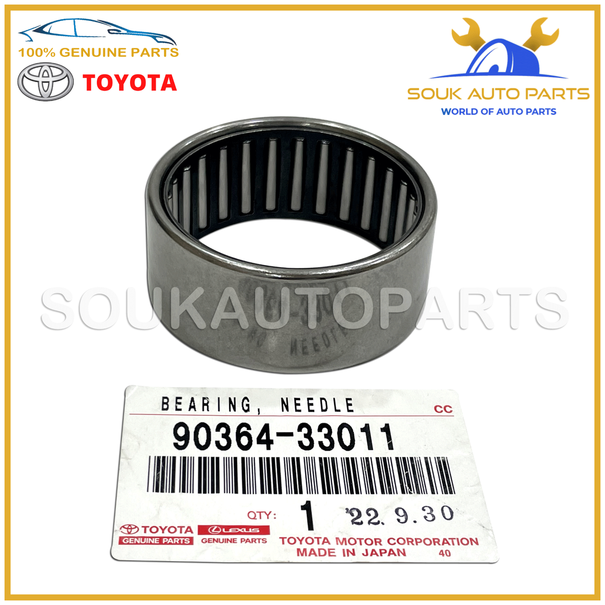 90364-33011 Genuine Toyota BEARING, NEEDLE 9036433011 OEM | eBay