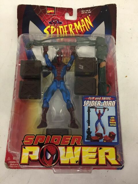 flipping spider man toy